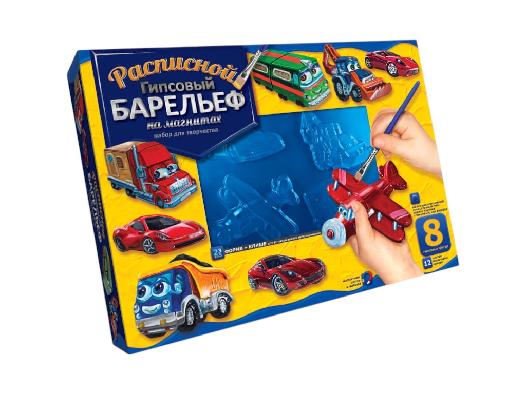 Набір для творчості Писаний гіпсовий барельєф великий, Danko Toys