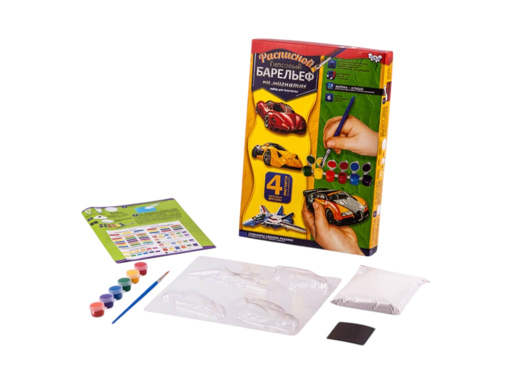 Набір для творчості Писаний гіпсовий барельєф малий, Danko Toys