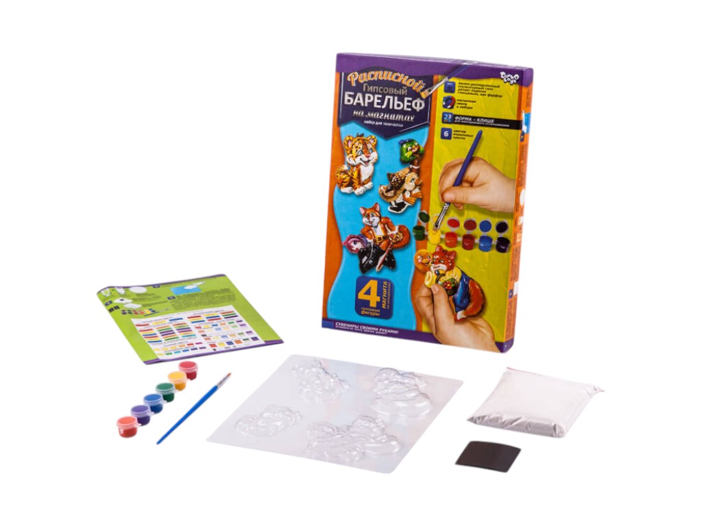 Набір для творчості Писаний гіпсовий барельєф малий, Danko Toys
