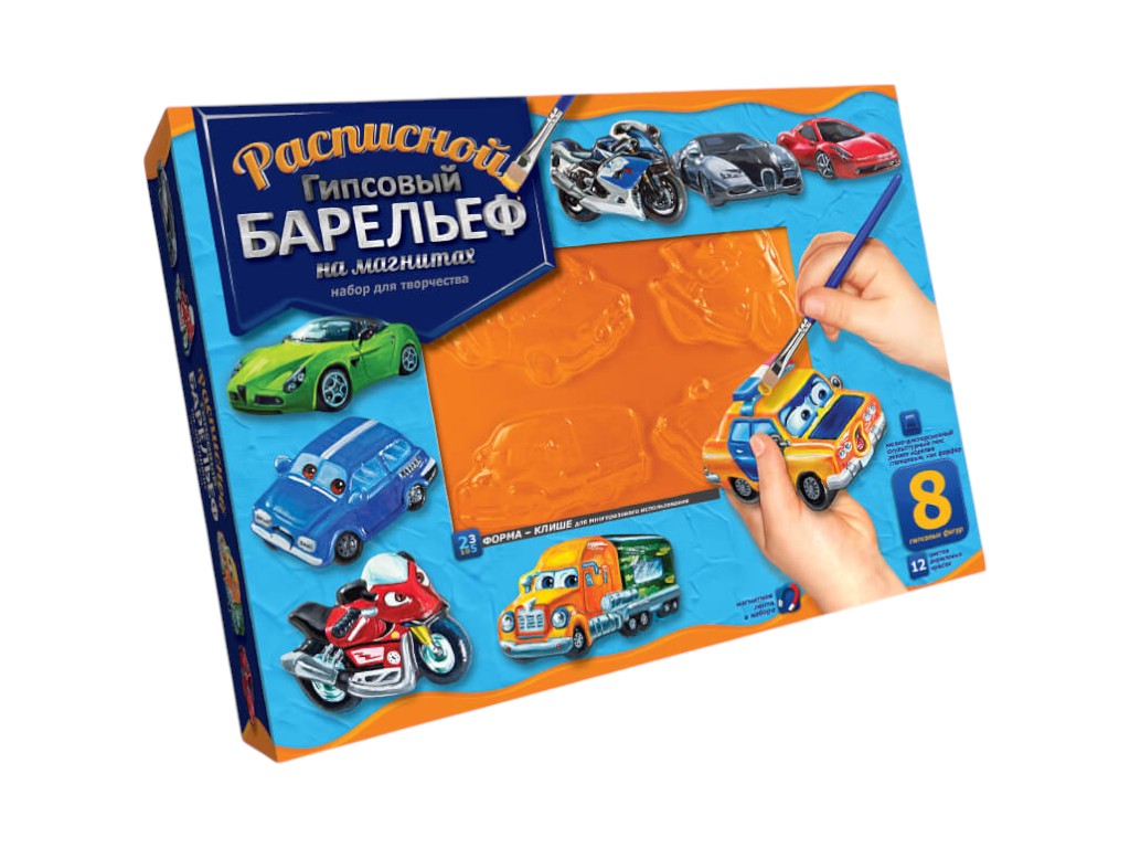 Набір для творчості Писаний гіпсовий барельєф великий, Danko Toys