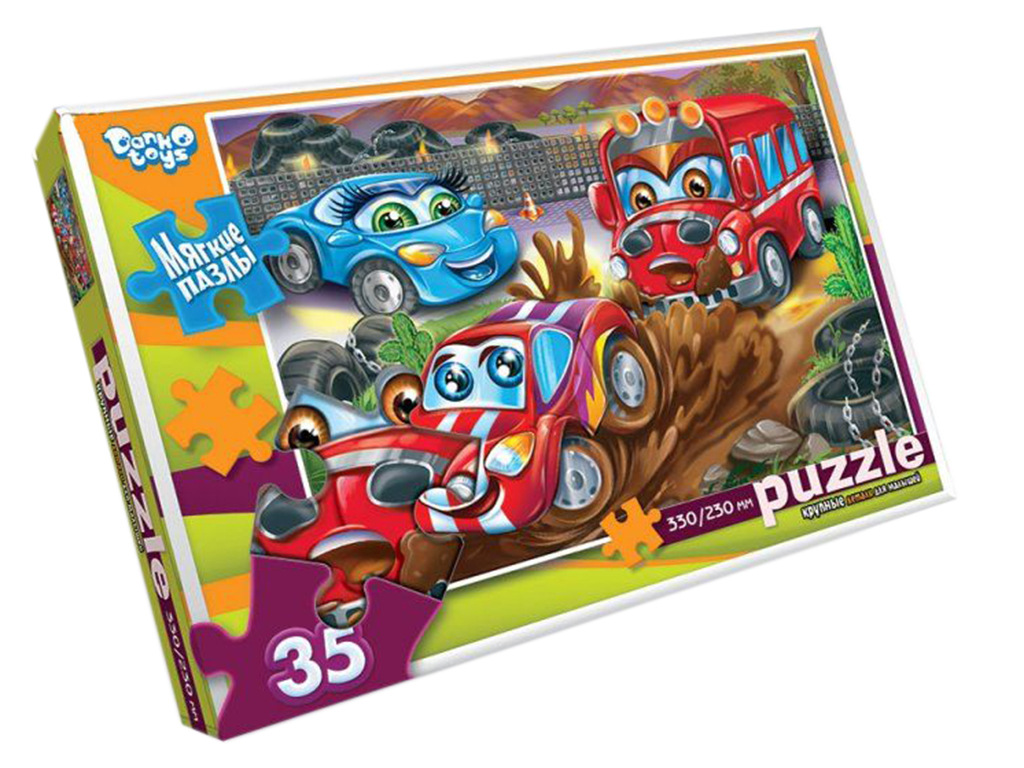 М'які пазли 35 елементів, Danko Toys