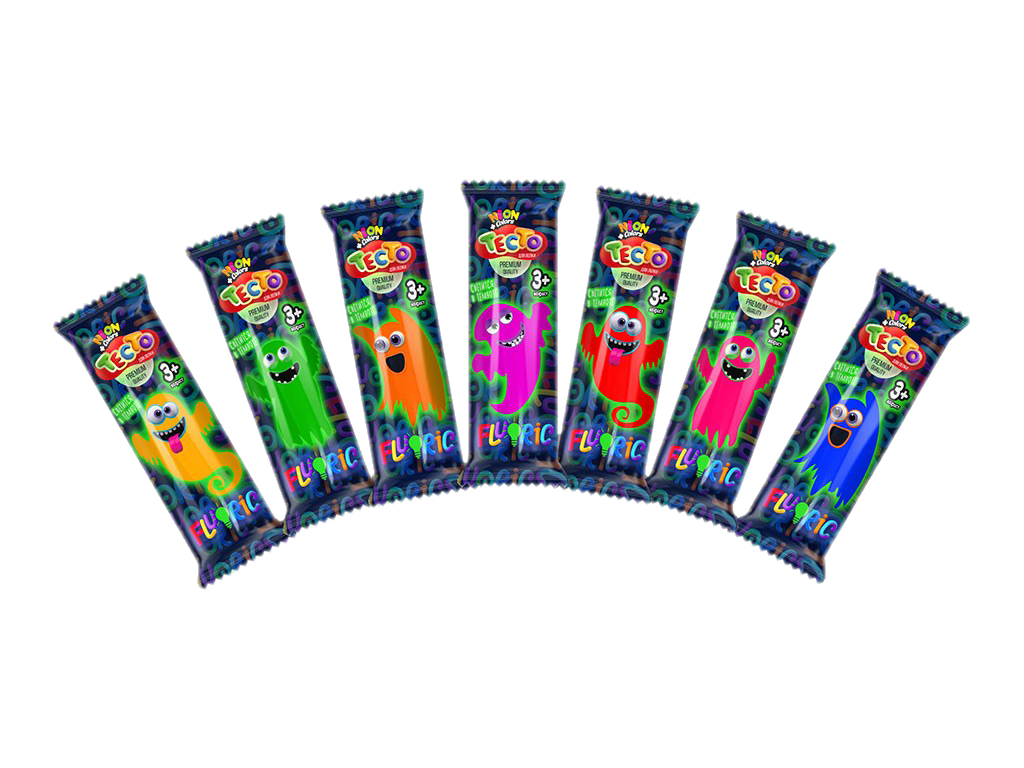 Тесто для лепки Master Do FLUORIC в брикетах, Danko Toys