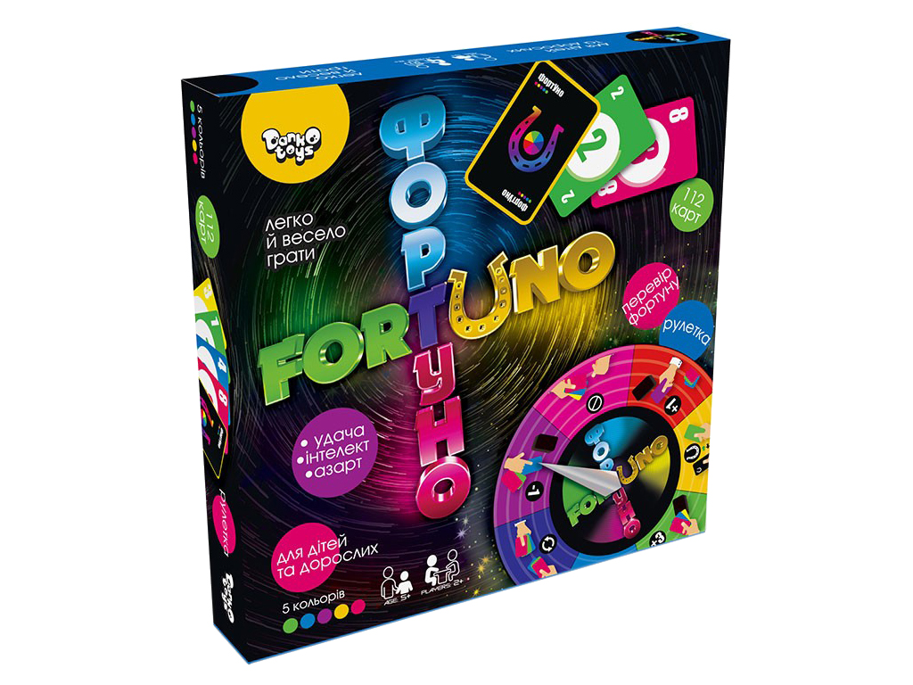 Настольная игра ФортУно большая, Danko Toys