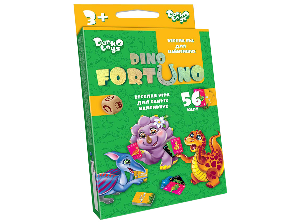 Настільна гра Фортуна Dino, Danko Toys