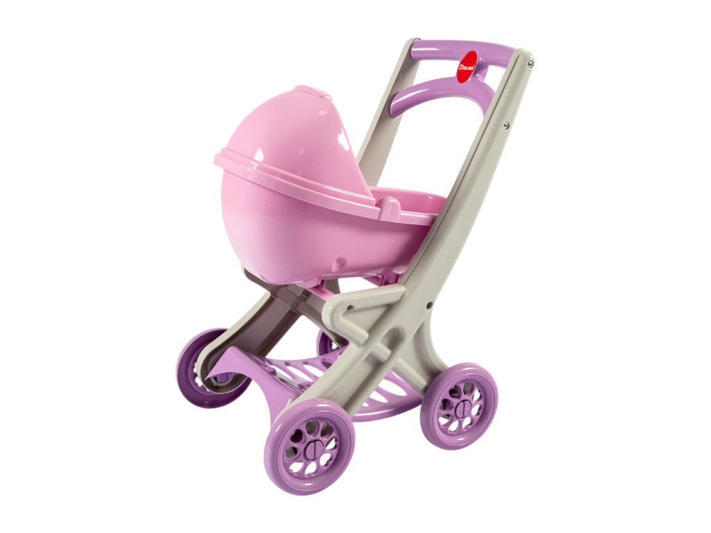Коляска для ляльок з люлькою 0121/04, 57 см, 4 колеса, Doloni Toys