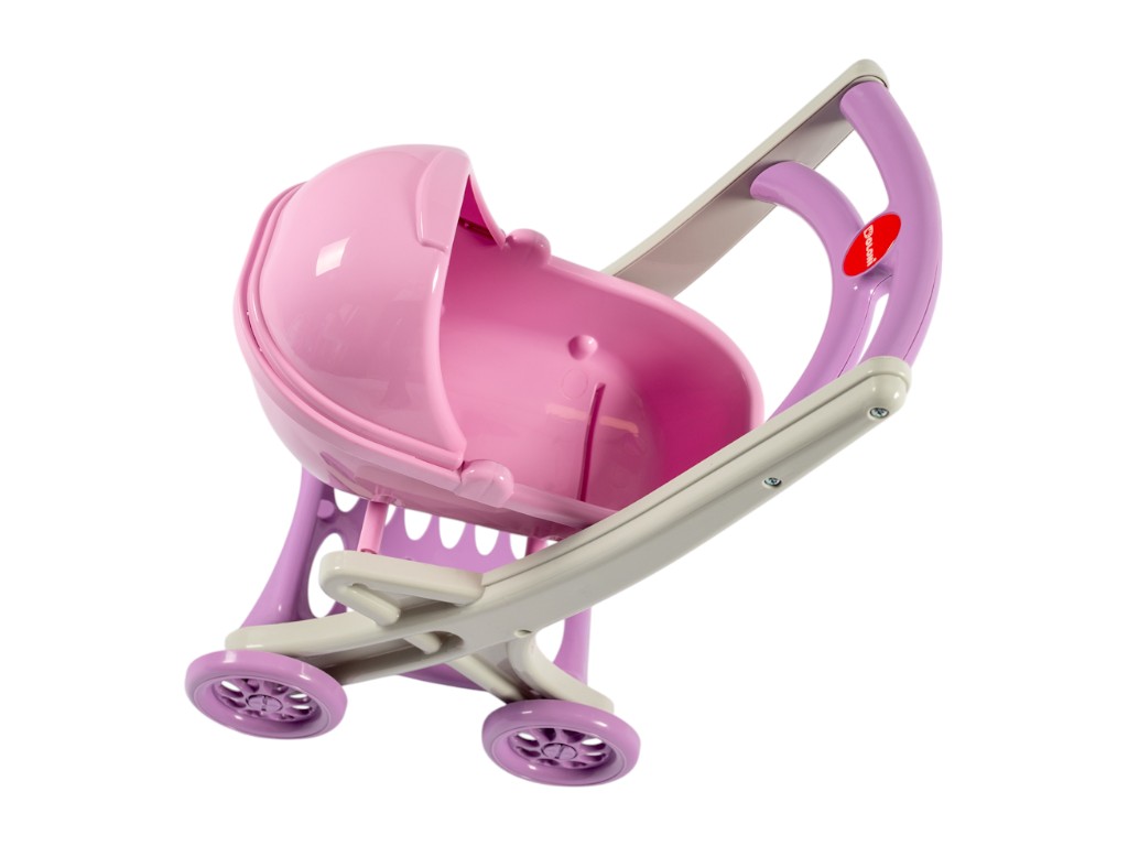 Коляска для ляльок з люлькою 0121/04, 57 см, 4 колеса, Doloni Toys