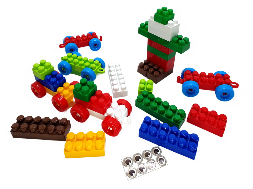 Конструктор тематический ДСНС, Крепость, Скорая помощь, 303 детали, Doloni Toys