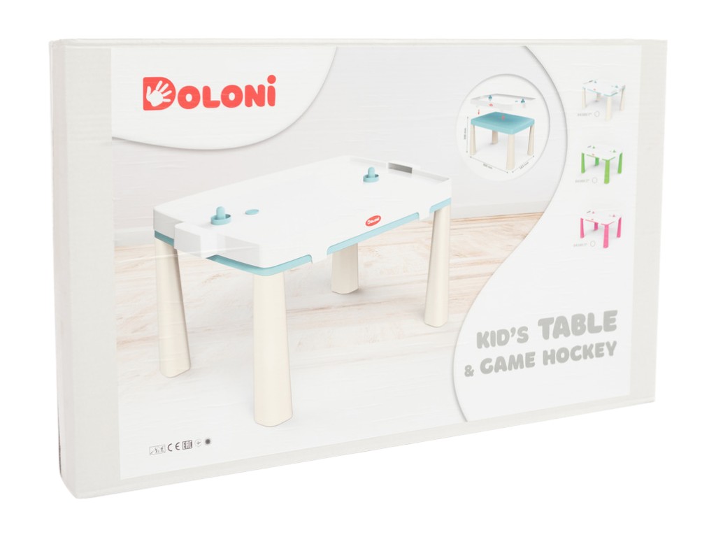 Стол детский с комплектом Аэрохоккея. Doloni Toys 04580/7