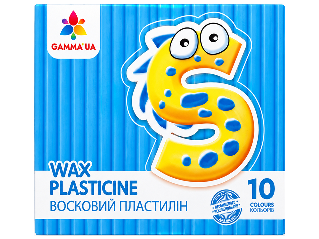 Пластилін восковий Малюки, Гамма 100304