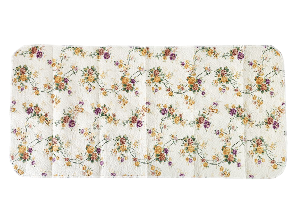 Пеленка-клейонка 57×120 см Желтые цветы, MGZ-0652yellow, MegaZayka