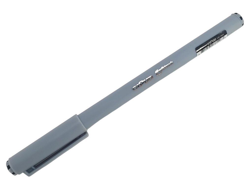 Ручка масляная Hiper Cloud с черными чернилами, soft touch, 0,7мм