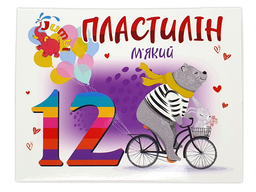 Пластилін м'який, Jumbi КТ 230604