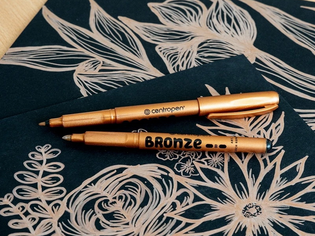 Маркер Bronze 1 мм. бронзовий, Centropen 2670/14