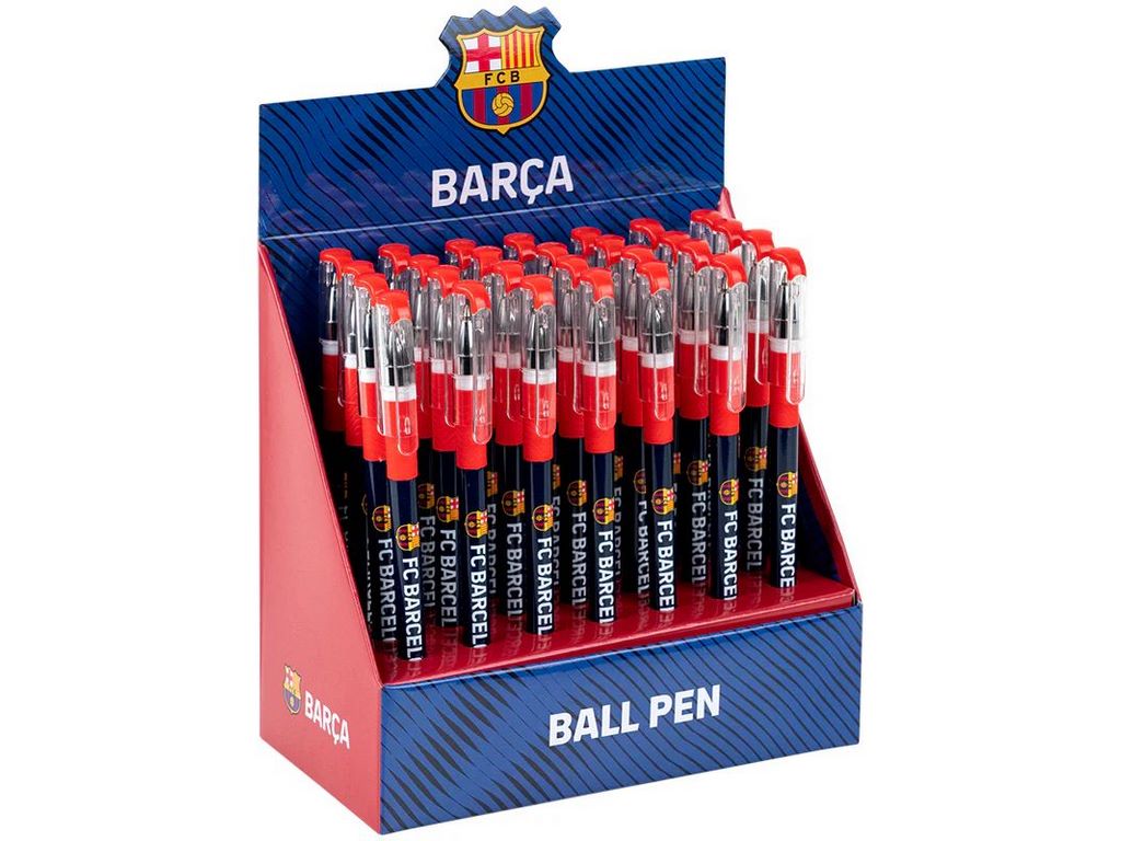 Ручка шариковая синяя, FC Barcelona, Kite