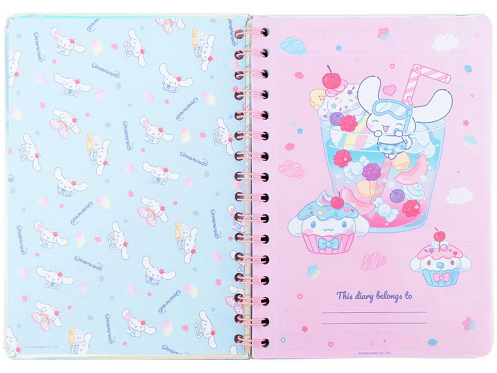 Дневник-планер на спирали Kite CR26-438 Cinnamoroll