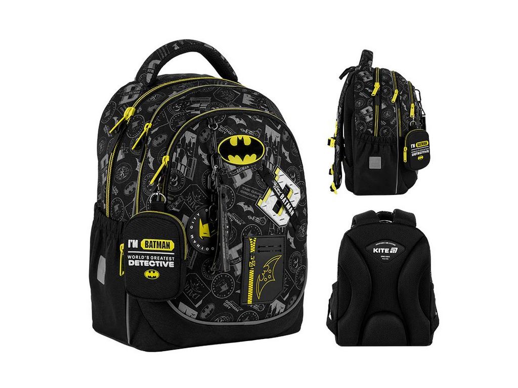 Рюкзак шкільний, DC Batman, Kite