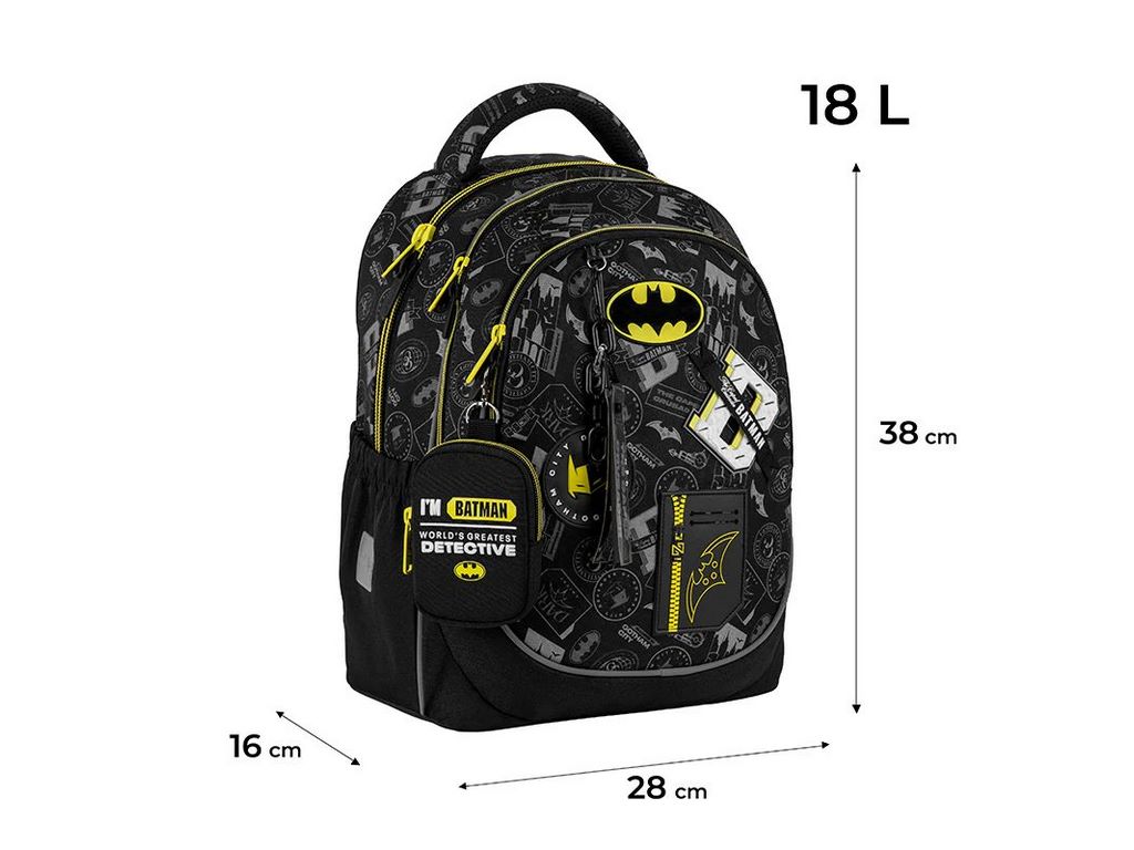 Рюкзак шкільний, DC Batman, Kite