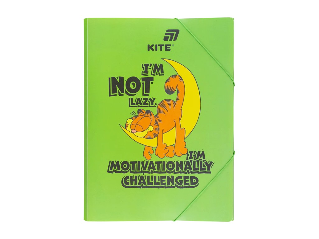 Папка на резинке Kite Garfield GF25-247, формат A4, полипропилен, Kite