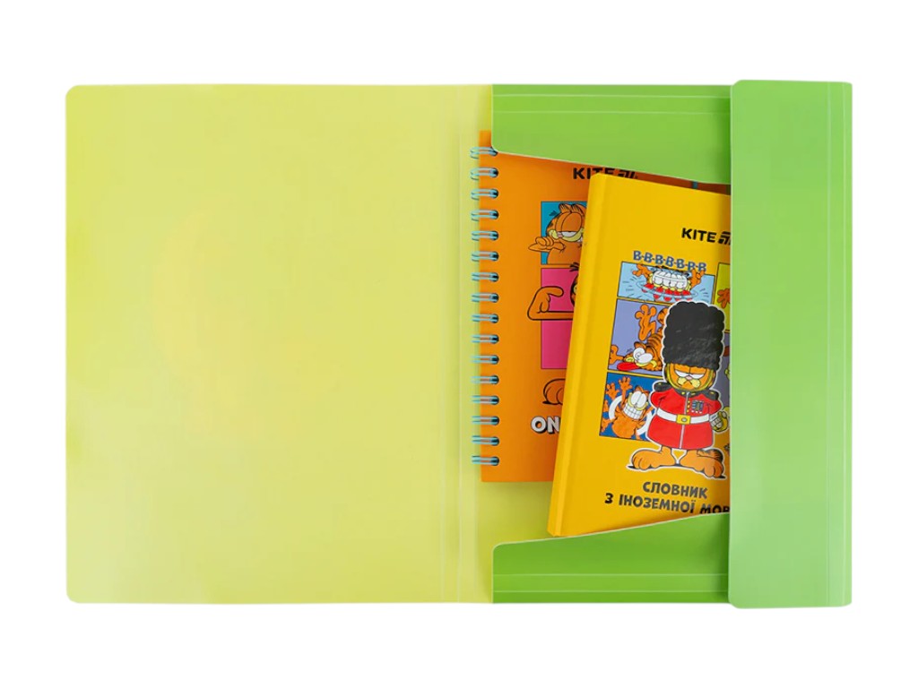 Папка на резинке Kite Garfield GF25-247, формат A4, полипропилен, Kite