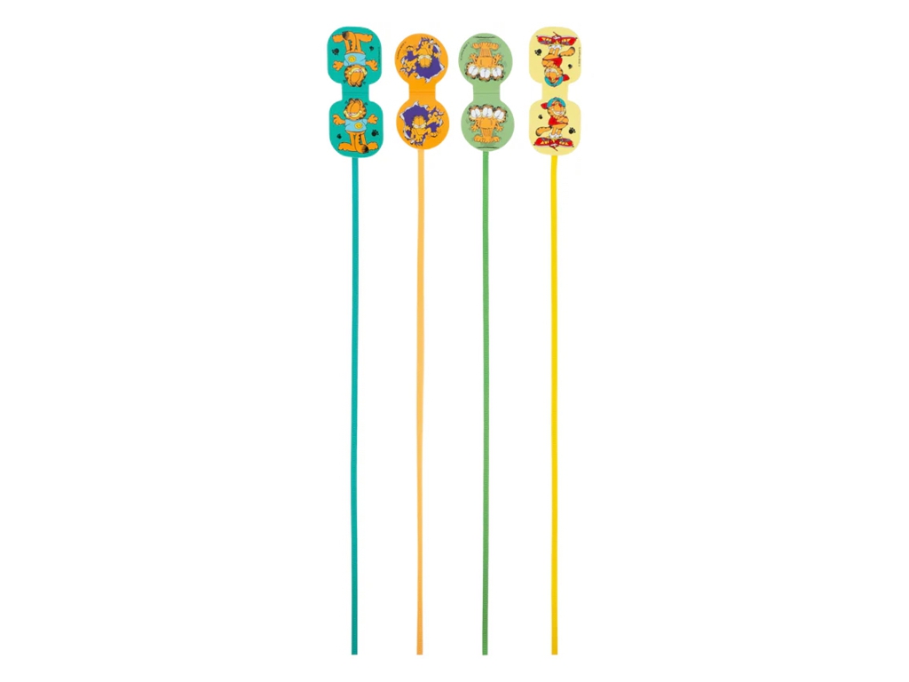 Набор магнитных закладок-ляссе Garfield, 4 шт., Kite