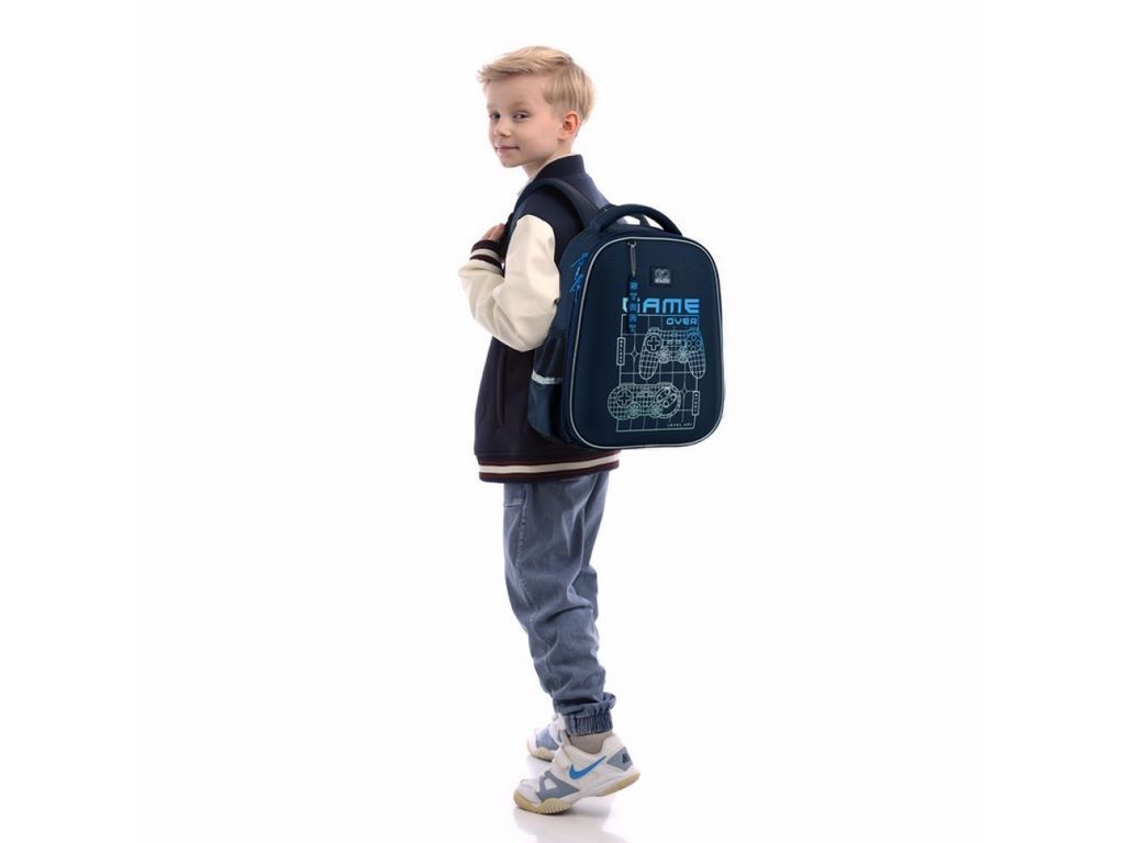 Рюкзак школьный полукаркасный Level Up, GoPack