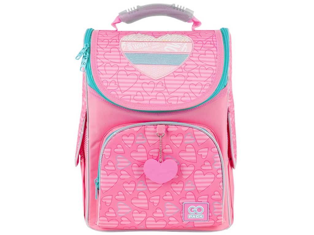 Рюкзак школьный каркасный Pink Dreams, GoPack