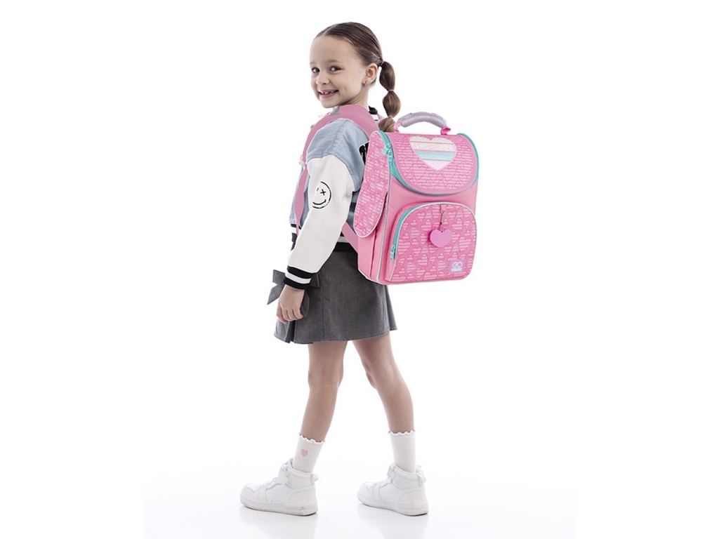 Рюкзак школьный каркасный Pink Dreams, GoPack