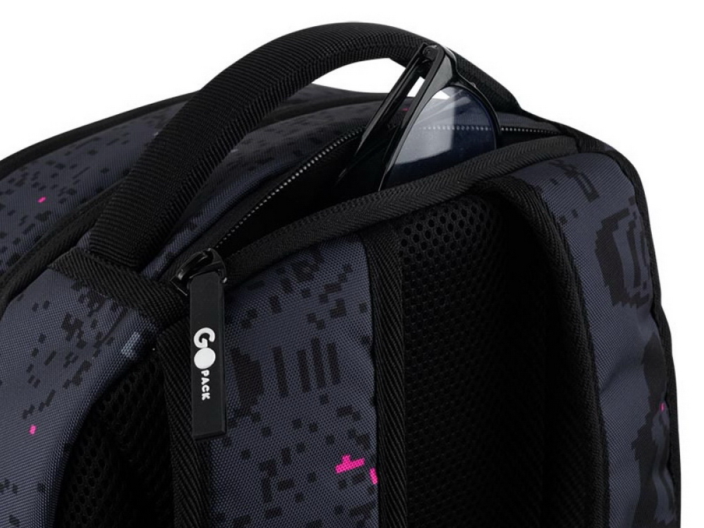 Рюкзак шкільний GoPack Teens GO26-135M-2, 39x29x13 см, з відділеннями, GoPack
