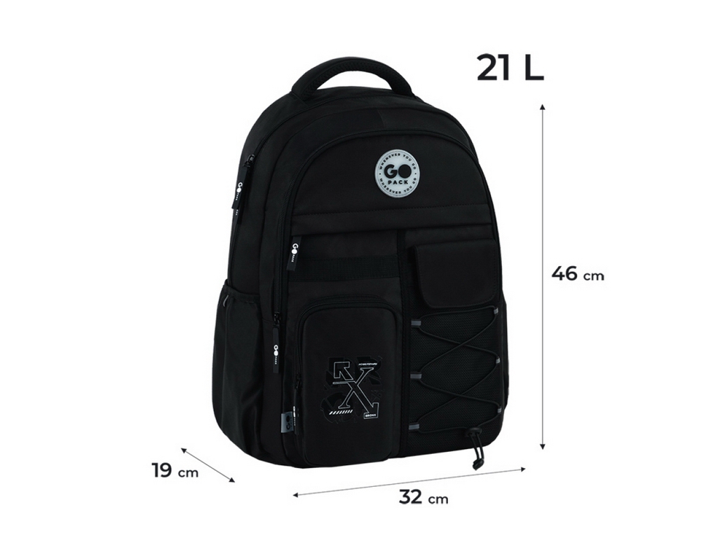 Рюкзак шкільний підлітковий GoPack GO26-184L-3