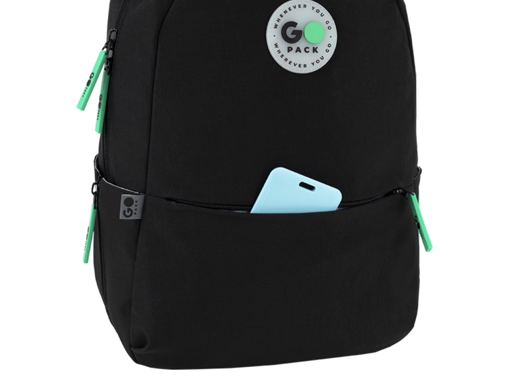 Рюкзак школьный подростковый GoPack GO26-188M-4, черный