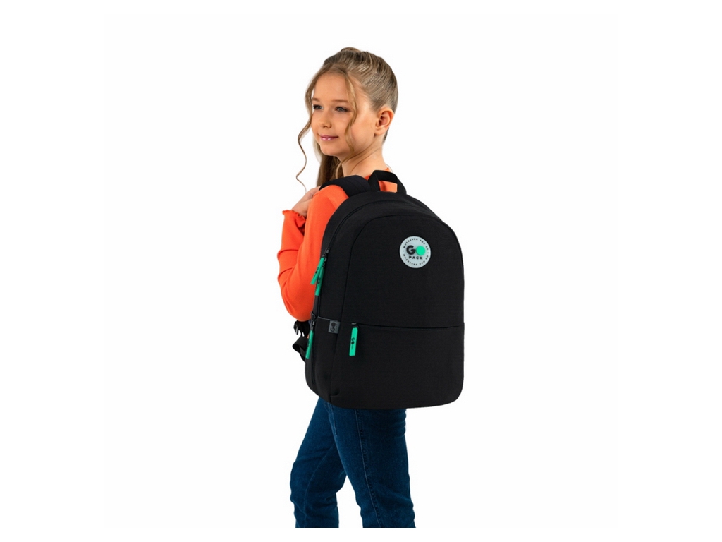 Рюкзак школьный подростковый GoPack GO26-188M-4, черный