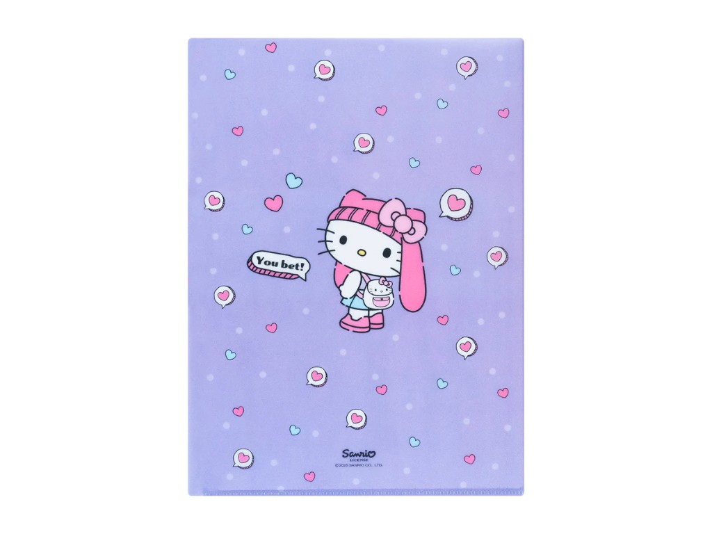 Папка-уголок с клапаном Hello Kitty HK25-248-5, формат A4, полипропилен, Kite