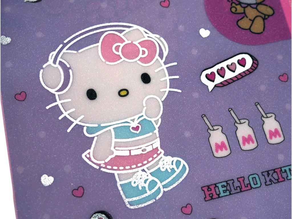 Папка-уголок с клапаном Hello Kitty HK25-248-5, формат A4, полипропилен, Kite