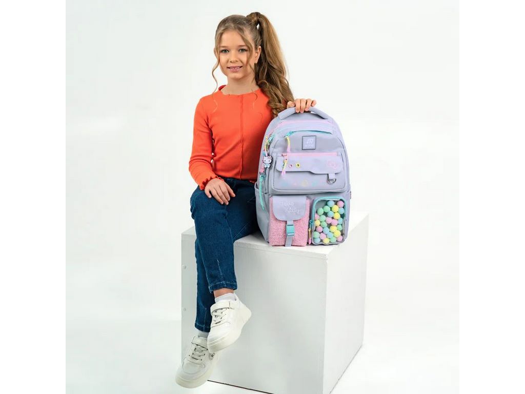 Школьный рюкзак Kite Hello Kitty HK25-2587M, ортопедическая спинка