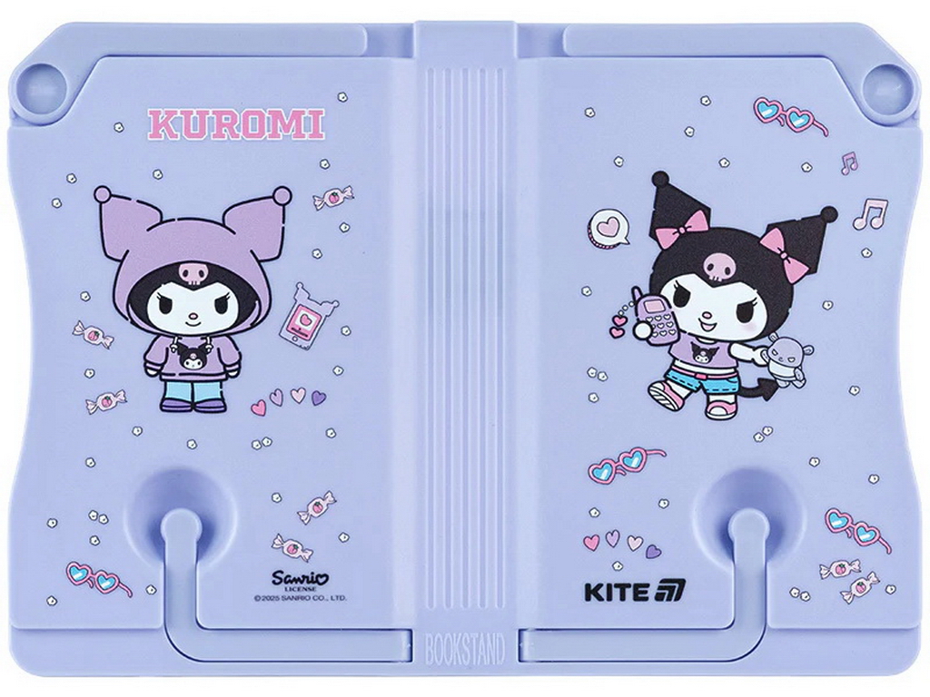 Підставка для книг пластикова Kuromi, Kite