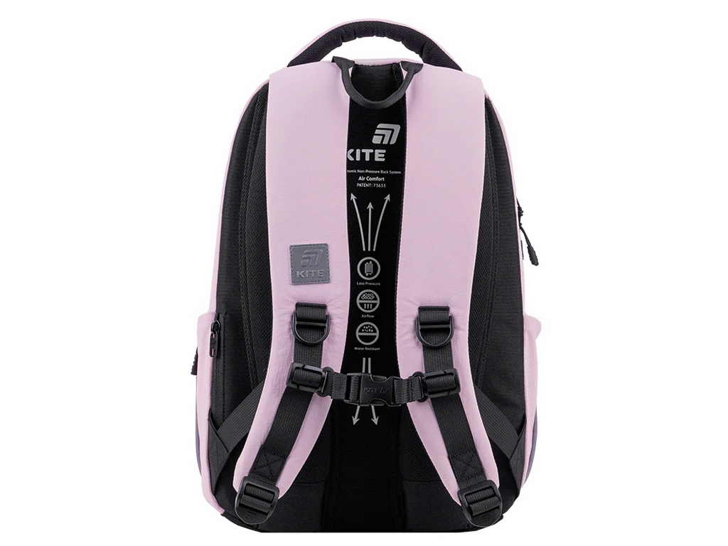 Рюкзак шкільний ортопедичний Kite Education teens Hello Kitty, 42 см, світловідбивні елементи