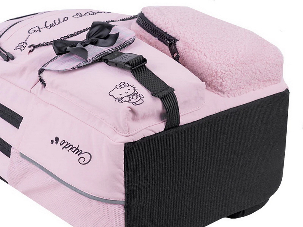 Рюкзак шкільний ортопедичний Kite Education teens Hello Kitty, 42 см, світловідбивні елементи