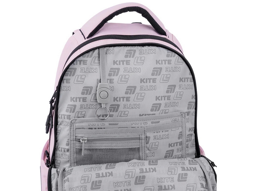 Рюкзак шкільний ортопедичний Kite Education teens Hello Kitty, 42 см, світловідбивні елементи