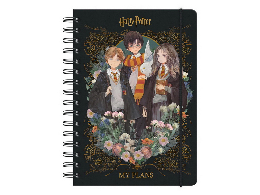 Ежедневник на спирали в твердом переплете, Harry Potter, Kite