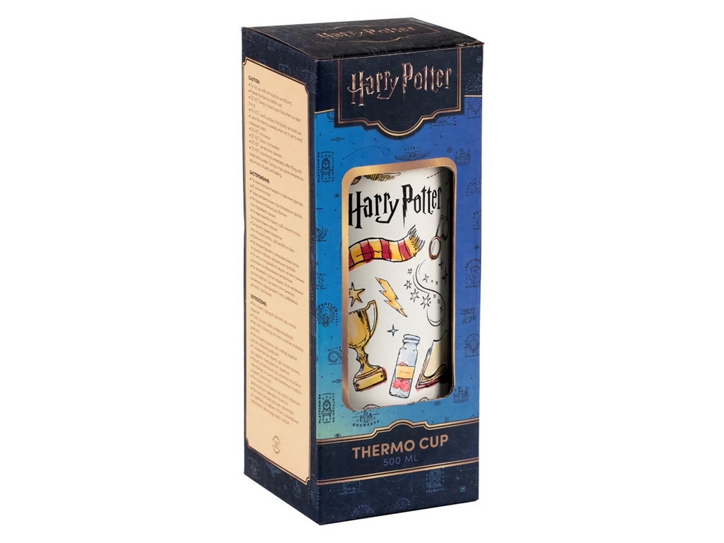 Термочашка з трубочкою 500мл Harry Potter Kite HP25-1264