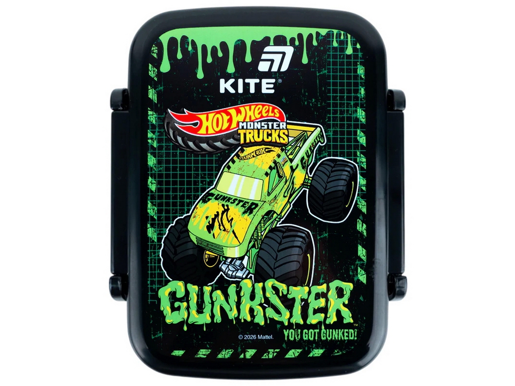 Ланчбокс с перегородкой Kite Hot Wheels Track HW26-160, 420 мл
