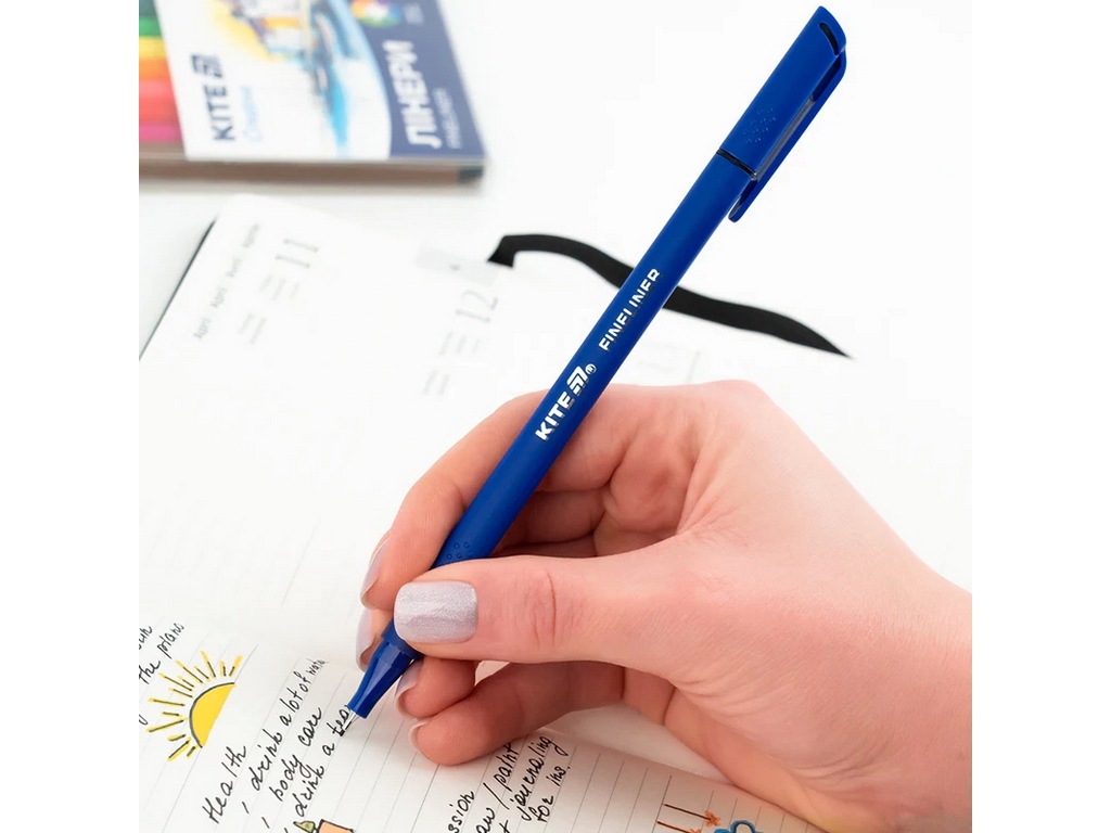 Лінери тонкі Kite Creative K-1165, 24 кольори, лінія 0,4 мм, Kite