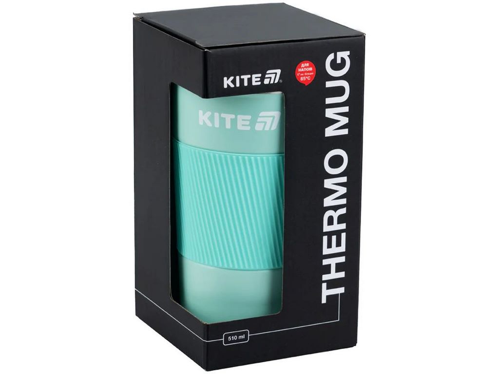 Термокружка мятная 510мл, Kite