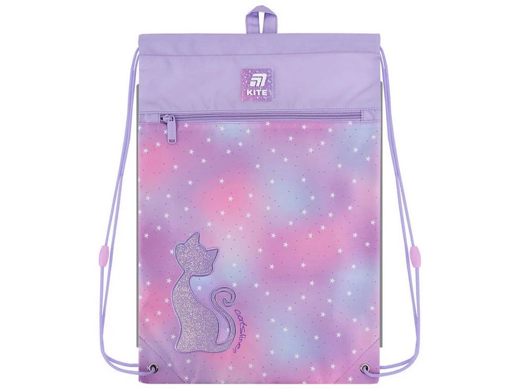 Сумка для взуття зі шнурками Catsline K25-601M-19, 46×33 см, затяжка шнурком, Kite
