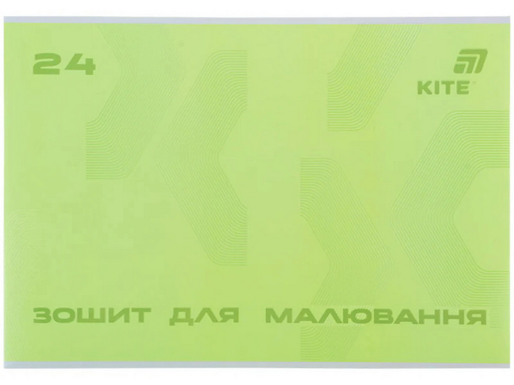 Альбом для рисования, 24 листов, скоба, софт тач + УФ лак, , Kite K26-242