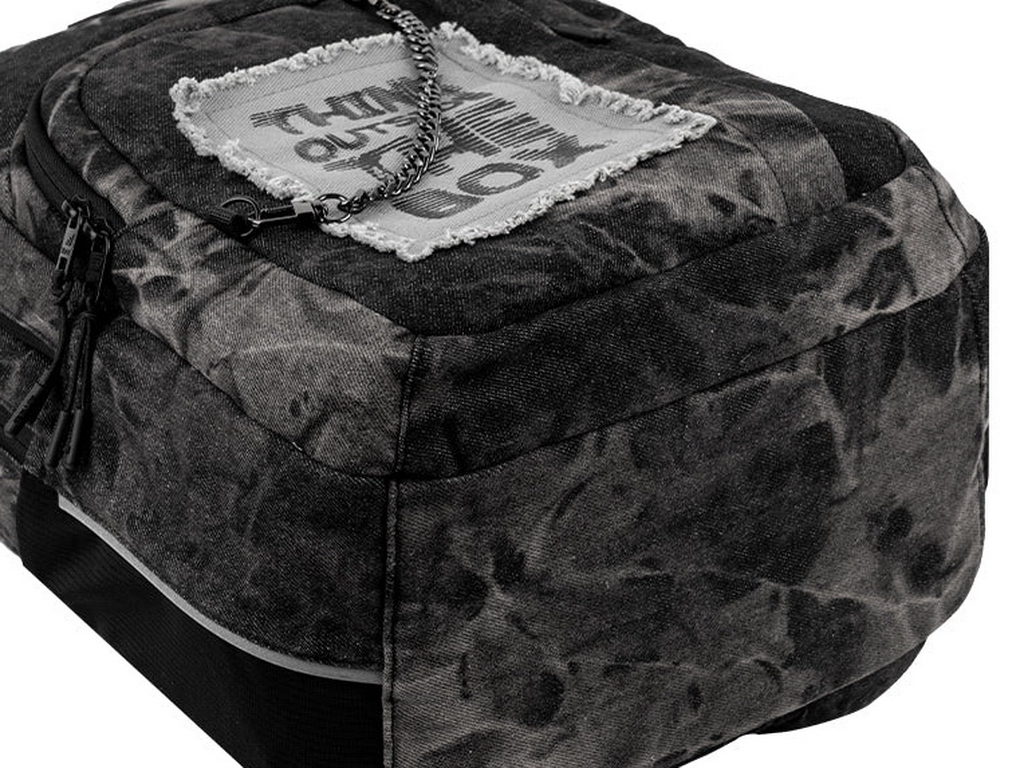 Рюкзак шкільний ортопедичний Kite Education teens Denim Core, 42 см, світловідбивні елементи