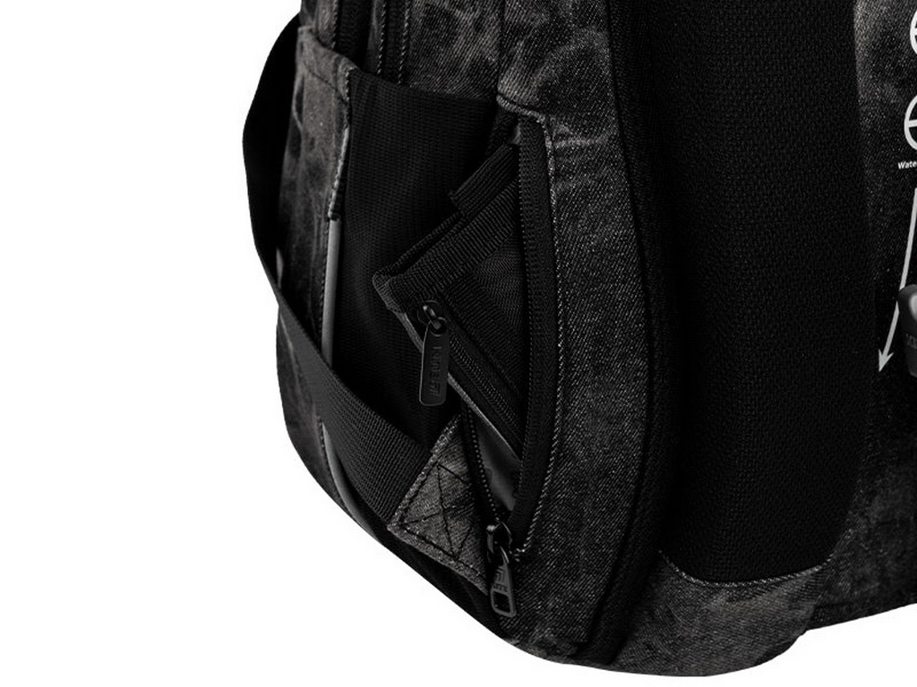 Рюкзак шкільний ортопедичний Kite Education teens Denim Core, 42 см, світловідбивні елементи