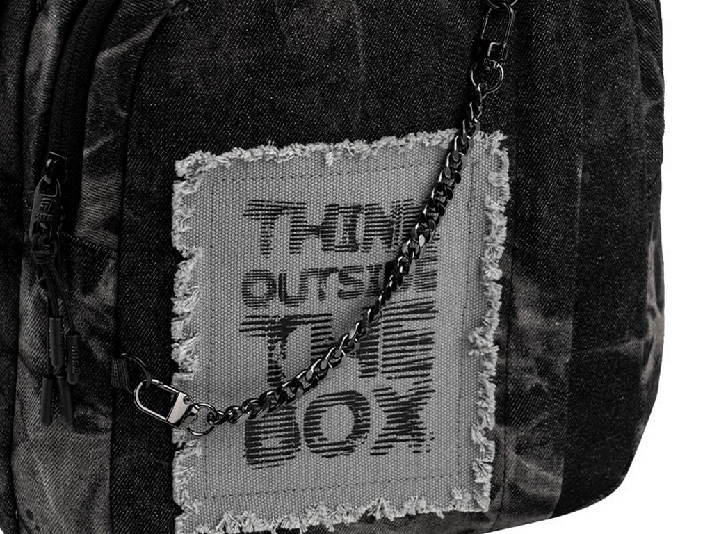 Рюкзак шкільний ортопедичний Kite Education teens Denim Core, 42 см, світловідбивні елементи