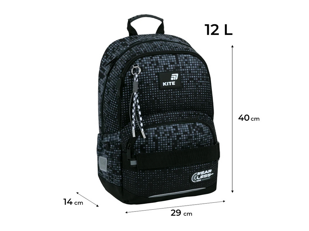 Рюкзак шкільний Kite Fearless K26-585M-3