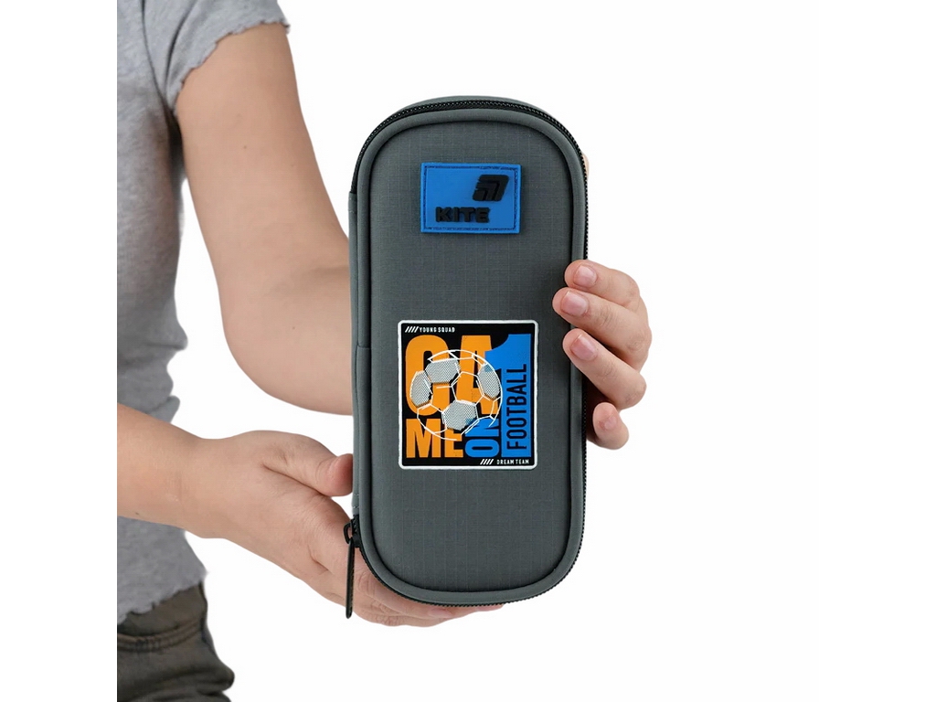 Пенал мягкий с органайзером Kite Game on K26-662-7, 21 см, на молнии, Kite